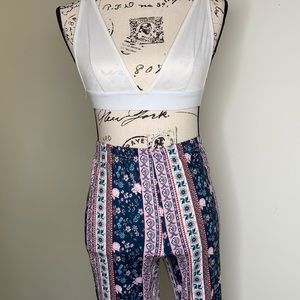 Shein floral print pants